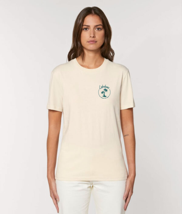 Lakedance T-shirt voorkant Natural Raw Unisex